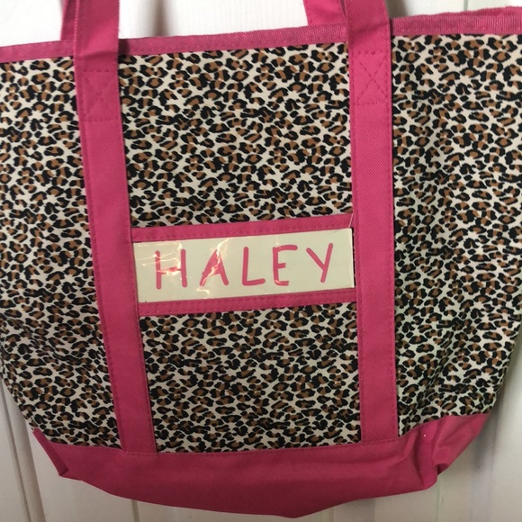 Cheetah print tote bag - Picture 3 of 6
